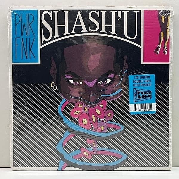 レコードメイン画像：【モントリオール産ELECTRO HOUSE大作】シュリンク付き!! 2LP 初回 ポスター付属 SHASH'U PWRFNK / Thru Da Night (Fools Gold) シャシュウ