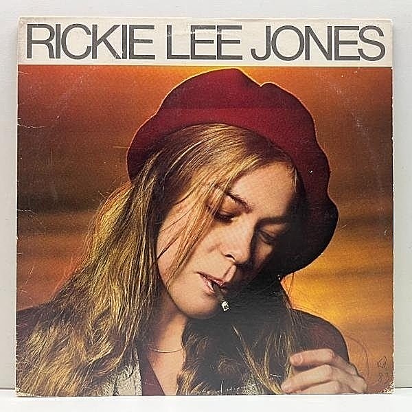 レコードメイン画像：概ね良好!! USオリジナル 初版 横縞ボーダー RICKIE LEE JONES Same／1st デビュー ('79 Warner) リッキー・リー・ジョーンズ 浪漫 LP