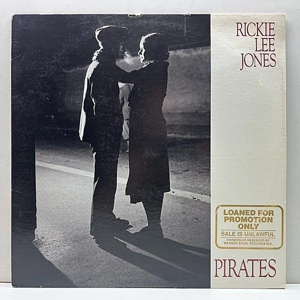 レコードメイン画像：プロモ 良好!! 手書きANDREA マシンSLM刻印 USオリジナル RICKIE LEE JONES Pirates ('81 Warner) インナー完品 w/ Donald Fagen