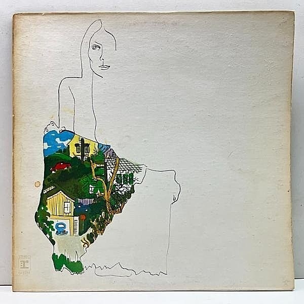 レコードメイン画像：概ね良好!! US初期 Wマーク無し 手書きBG刻印 JONI MITCHELL Ladies Of The Canyon ('70 Reprise) ジョニ・ミッチェル Big Yellow Taxi