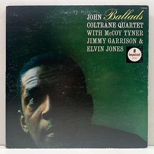 レコードメイン画像：美盤!! ゲートフォールド仕様 JOHN COLTRANE Ballads (Impulse) ジョン・コルトレーン／バラード 国内盤 LP