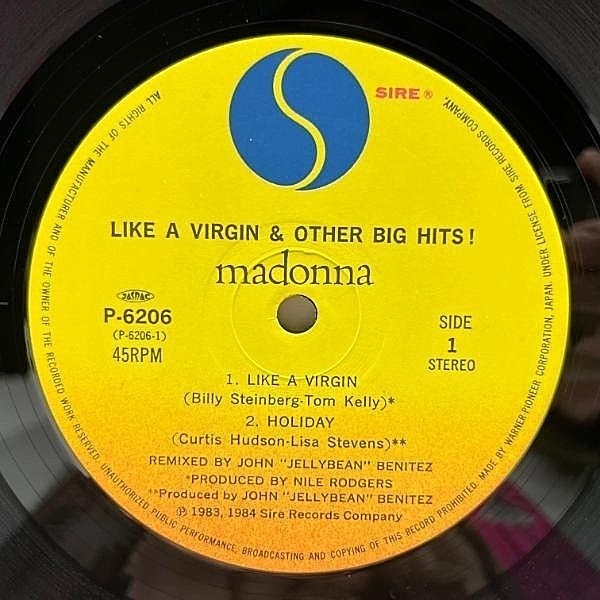 MADONNA / Like A Virgin & Other Big Hits! (12) / Sire