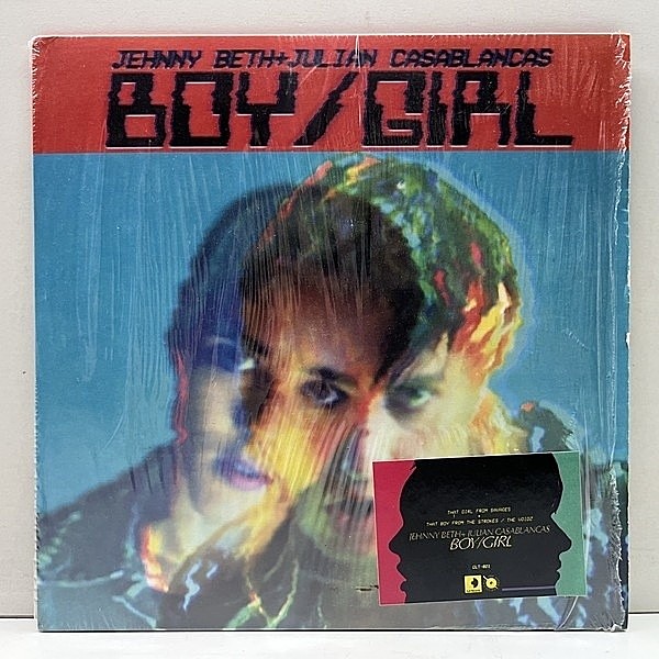 レコードメイン画像：シュリンク美品!! 7インチ JEHNNY BETH / JULIAN CASABLANCAS Boy/Girl (Cult CLT-021) LYDIA LUNCHの轟音パンクカヴァー収録 45RPM.