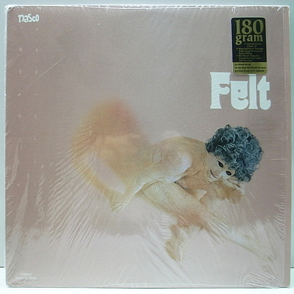 レコードメイン画像：美品 LP / FELT Same (180g) 限定 ReISSUE (Nasco 9006) 米ヘヴィ・ジャム・サイケの激レア音源