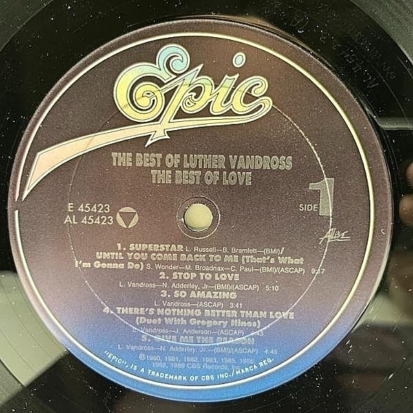 LUTHER VANDROSS / The Best Of Luther Vandross - The Best Of