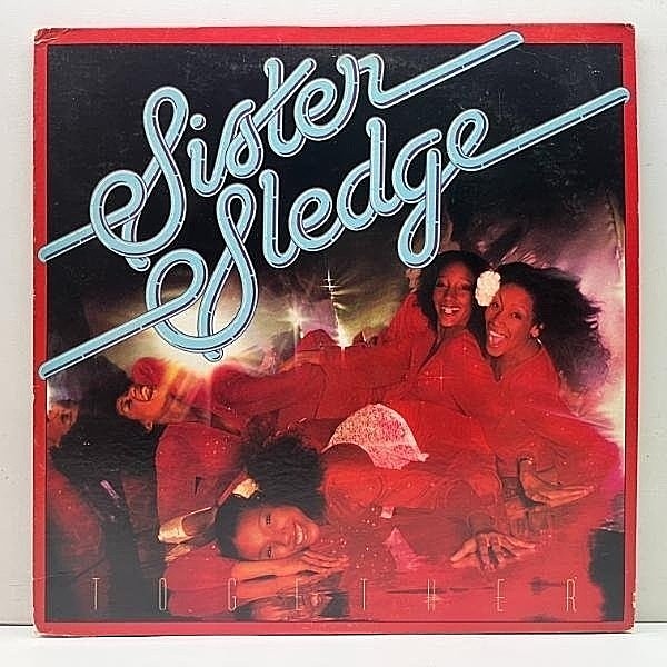 レコードメイン画像：Cut無し!良好! USオリジナル SISTER SLEDGE Together ('77 Cotillion) シスター・スレッジ STEVIE WONDERのスムースなカヴァーなど