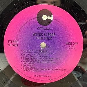 disco soul funk レコード sister sledge 他10枚 SISTER SLEDGE / Together (LP) / Cotillion | WAXPEND RECORDS