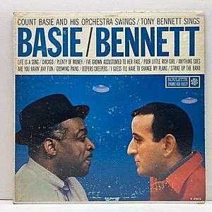 レコード画像：COUNT BASIE / TONY BENNETT / Count Basie Swings / Tony Bennett Sings