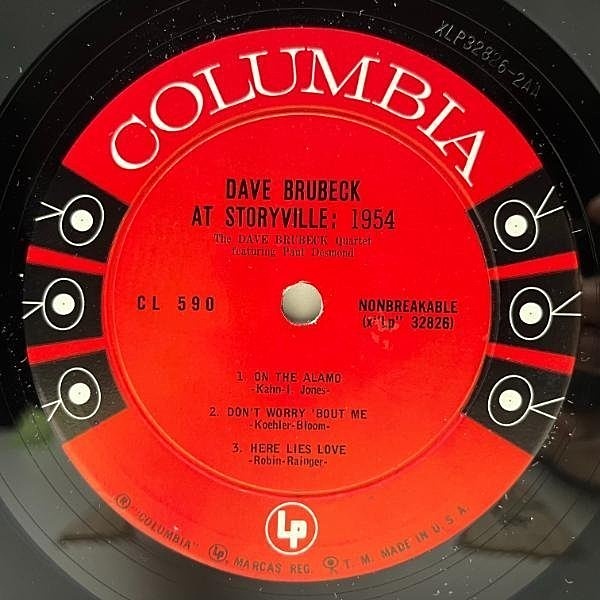 DAVE BRUBECK / Dave Brubeck At Storyville 1954 (LP) / Columbia