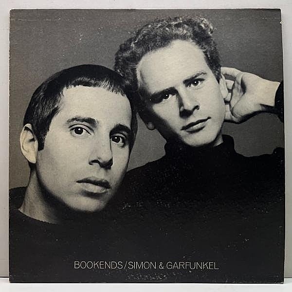 レコードメイン画像：USオリジナル 初版 白抜き 2eyeラベ SIMON & GARFUNKEL Bookends ('68 Columbia) 手書きマト両面1G ブックエンド 名盤 LP 米 初回プレス