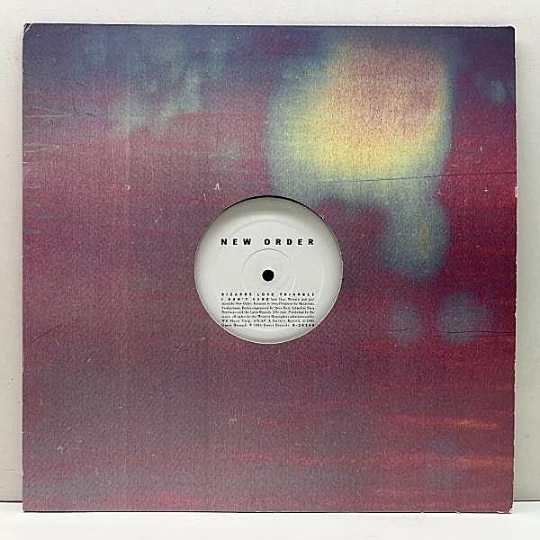 レコードメイン画像：USオリジナル 12インチ NEW ORDER Bizarre Love Triangle ('86 Qwest) ニュー・オーダー 不朽のダンスロックアンセム！I Don't Care