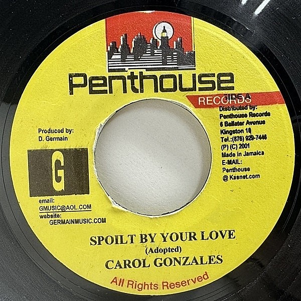 レコードメイン画像：美盤!! JAプレス CAROL GONZALEZ Spoilt By Your Love (Penthouse) ラヴァーズ永遠のマスターピース！キャロル・ゴンザレス 人気盤