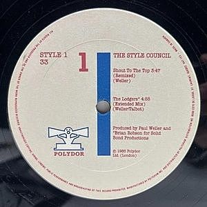 STYLE COUNCIL / Shout To The Top (LP) / Polydor | WAXPEND