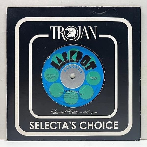 レコードメイン画像：良好盤!! UKプレス 7インチ CORNELL CAMPBELL and ETERNALS You're No Good / Pity The Children 繊細ファルセットの極上レアチューン