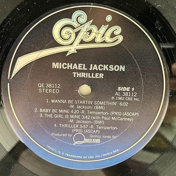 MICHAEL JACKSON / Thriller (LP) / Epic | WAXPEND RECORDS