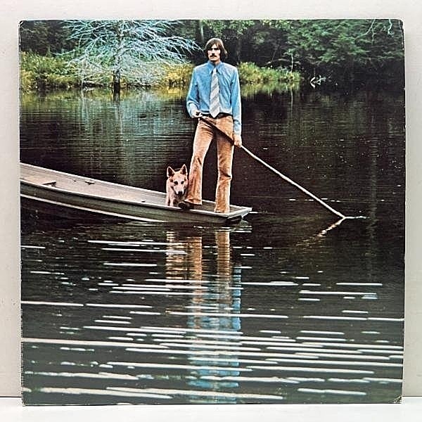 レコードメイン画像：美品【インサート完品】手書きBG刻印 USオリジナル 緑ラベ JAMES TAYLOR One Man Dog 名曲 寂しい夜 w/ Carole King, Danny Kortchmar