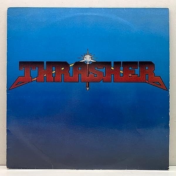 レコードメイン画像：良好盤!! UKオリジナル THRASHER Burning At The Speed Of Light (Music For Nations MFN 45) HM/HR一大プロジェクト、唯一のアルバム