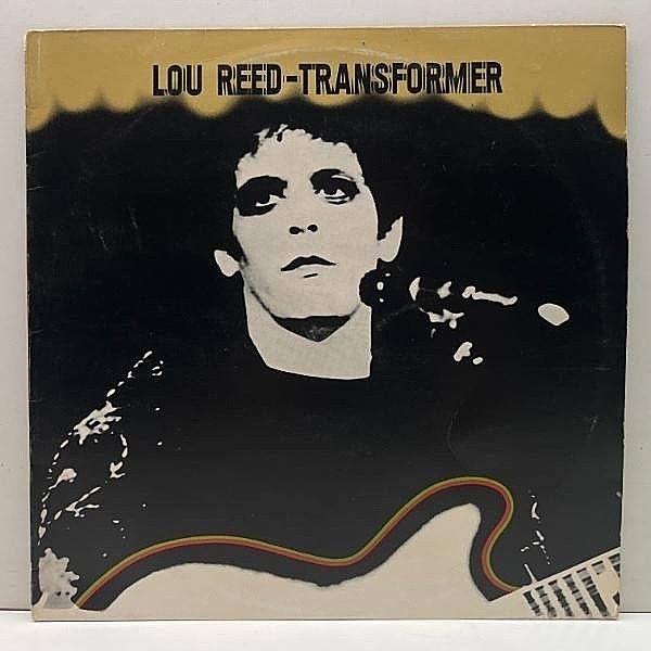 レコードメイン画像：良好!! UKオリジナル 初版 濃橙ラベ LOU REED Transformer ('72 RCA) DAVID BOWIE prod. ルー・リード／トランスフォーマー