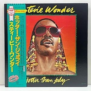 レコード画像：STEVIE WONDER / Hotter Than July