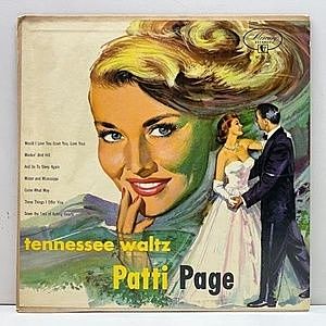 レコード画像：PATTI PAGE / Tennessee Waltz