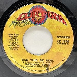 レコード画像：NATURAL FOUR / Can This Be Real / Try Love Again