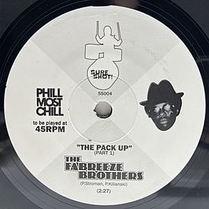 レコード画像：FABREEZE BROTHERS / The Pack Up (Part 1 ＆ 2)