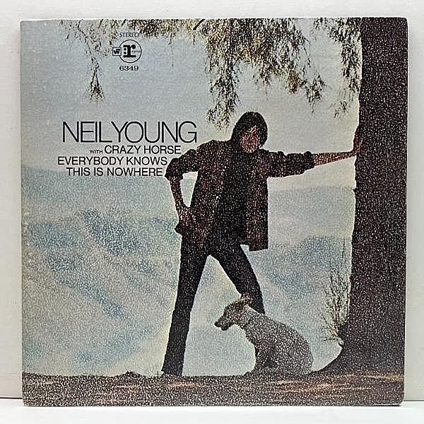 レコードメイン画像：良好!! USオリジナル 初版 W7 2色ラベ NEIL YOUNG CRAZY HORSE Everybody Knows This Is Nowhere ('69 Reprise) 米 2Tone 初回プレス LP