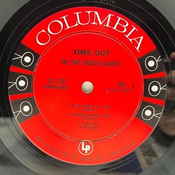 DAVE BRUBECK / Time Out (LP) / Columbia | WAXPEND RECORDS