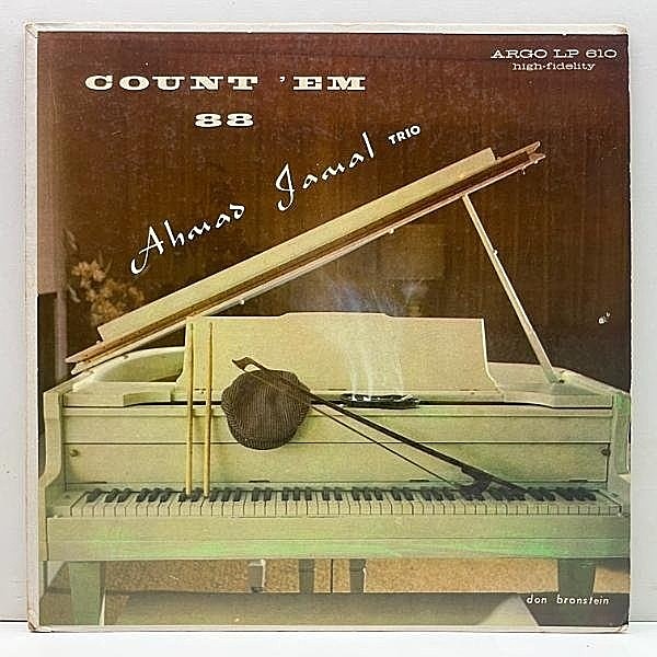 レコードメイン画像：良好盤!! MONO 深溝 USオリジナル AHMAD JAMAL TRIO Count 'Em 88 ('56 Argo LP 610) アーマッド・ジャマル ピアノトリオ作品