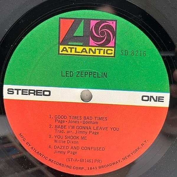 LED ZEPPELIN / I (LP) / Atlantic | WAXPEND RECORDS