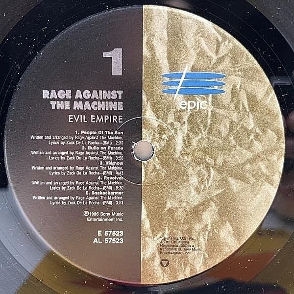 Rage Against The Machine – Evil Empire | Releases | Discogs