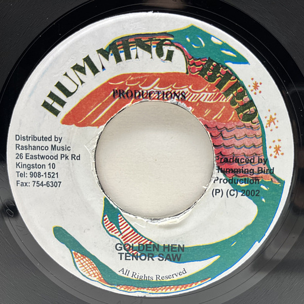 Tenow Saw - Golden Hen 希少オリジナル盤 TENOR SAW / Golden Hen (7) / Humming Bird | WAXPEND RECORDS