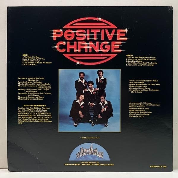 POSITIVE CHANGE / Same (LP) / Fortress | WAXPEND RECORDS