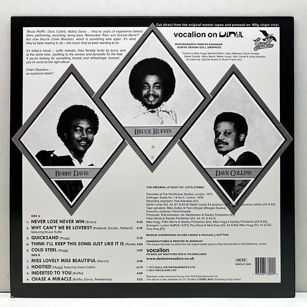 CHAIN REACTION / Indebted To You (LP) / Vocalion | WAXPEND