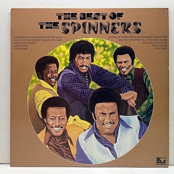 レコードメイン画像：美盤!! US初期プレス THE SPINNERS The Best Of ～ (Vocalion) フリーソウル特大クラシック It's a Shame ほか ATLANTIC時代名曲 全10曲