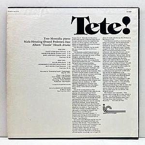 テテ・モントリューTete Montoliu 「Face To Face」LP TETE MONTOLIU / Face To Face (LP) / SteepleChase | WAXPEND