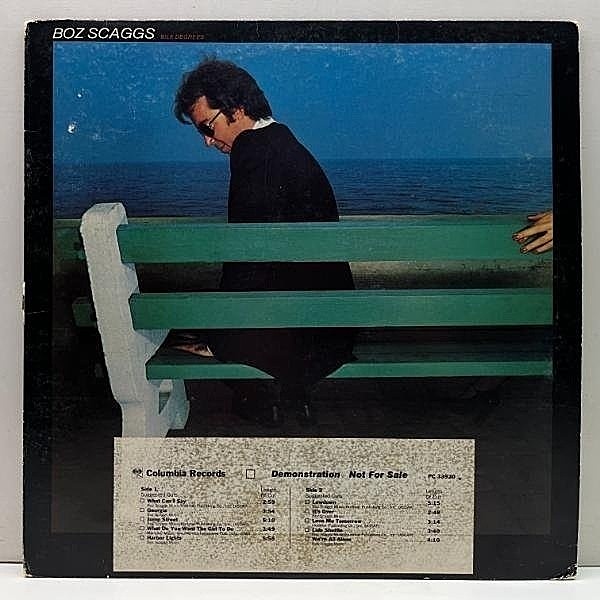 レコードメイン画像：プロモ w/Timing Strip 良好盤!! 初版 PC規格 USオリジナル BOZ SCAGGS Silk Degrees ('76 Columbia) 1マト＆英番1桁 ボズ・スキャッグス