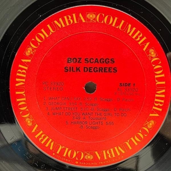Boz Scaggs ボズスキャッグス 35DP 金レーベル Boz Scaggs ボズスキャッグス 35DP 金レーベル