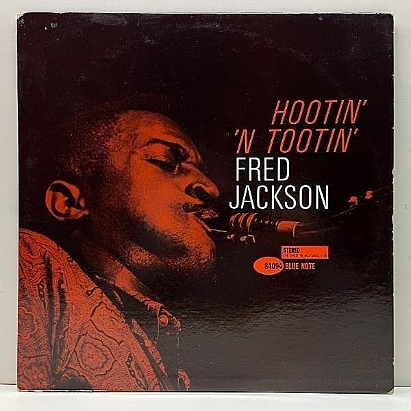 レコードメイン画像：Rare!! USオリジナル NEWYORK VANGELDER刻印 FRED JACKSON Hootin' 'N Tootin' (Blue Note BST 84094) w/ Earl Vandyke ※滅多に見ません