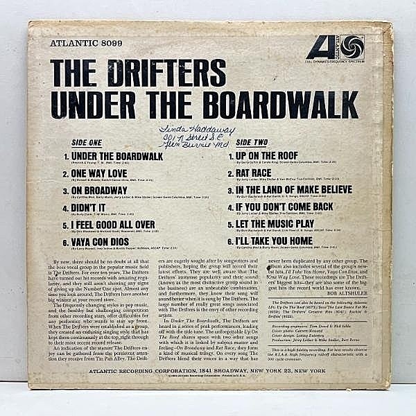 THE DRIFTERS UNDER THE BOARDWALK レコード Ny04ODE4LmpwZWc.jpeg
