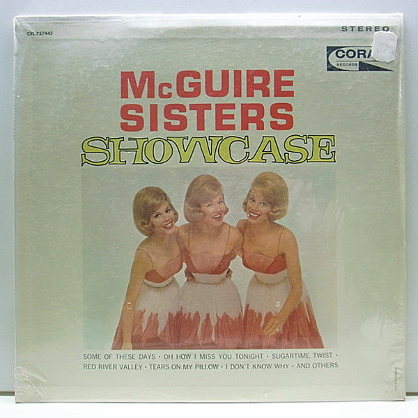 レコードメイン画像：極美盤 オリジナル MCGUIRE SISTERS Showcase ('63 Coral) Some Of These Days 他収録 マグワイア・シスターズ