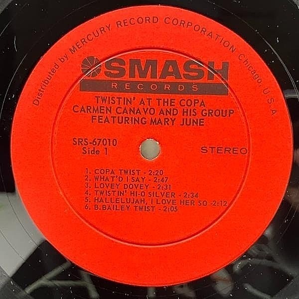 CARMEN CANAVO / Dancing At the Copa (LP) / Smash | WAXPEND