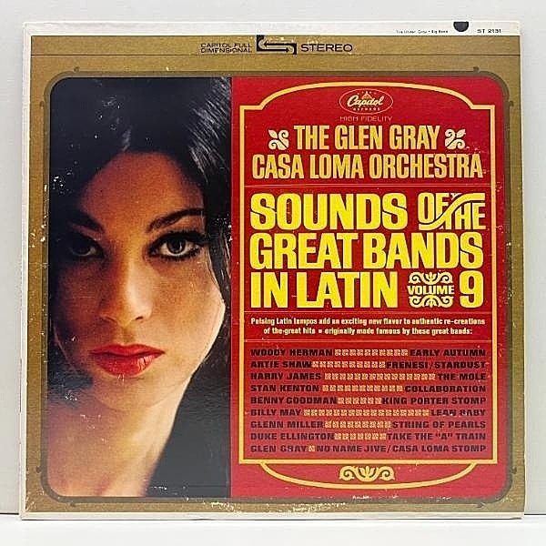 レコードメイン画像：美盤!! USオリジナル 初版 虹ツヤ GLEN GRAY Sounds Of The Great Bands In Latin, Volume 9 ('64 Columbia) ラテン／ラウンジ 美女ジャケ