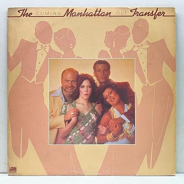 レコードメイン画像：【AHMAD JAMAL極上メロウカヴァー収録】良好盤!! 初版 黄色ラベ MR刻印 MANHATTAN TRANSFER Coming Out ('81 Atlantic) マントラ 3rd.