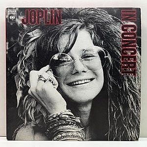 レコード画像：JANIS JOPLIN / In Concert