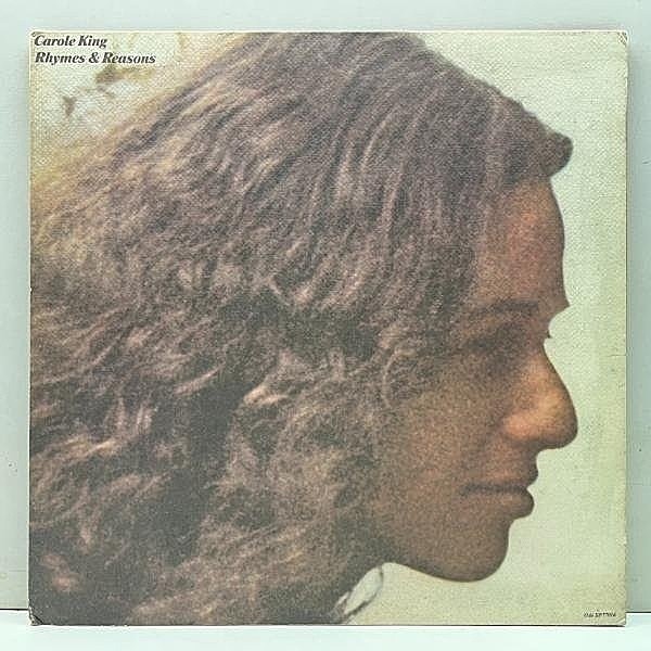 レコードメイン画像：極美盤!! 専用インナー 完品 USオリジナル CAROLE KING Rhymes & Reasons ('72 Ode SP-77016) David T. Walker ほか 米 初回プレス