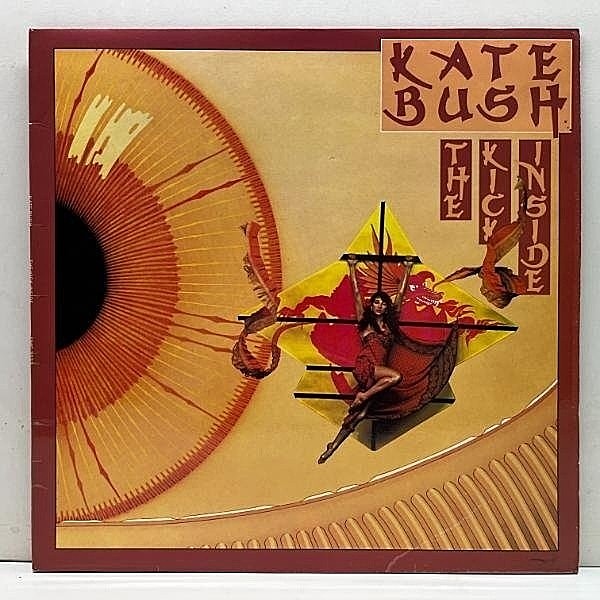 レコードメイン画像：美盤!! UKオリジナル コーティング仕様 KATE BUSH The Kick Inside ('78 EMI) ケイト・ブッシュ 天使と小悪魔 恋のから騒ぎ テーマ曲 収録