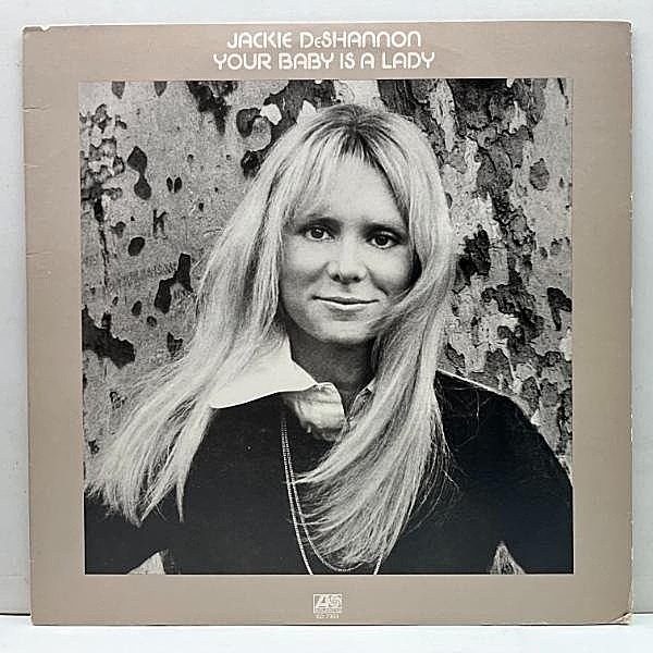 レコードメイン画像：【シティメロウなR&B／スワンプ傑作】良好!! Wマーク無し USオリジナル JACKIE DeSHANNON Your Baby Is A Lady ('74 Atlantic) プロトAOR