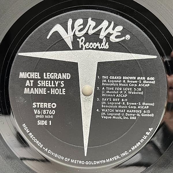 MICHEL LEGRAND / At Shelly's Manne-Hole (LP) / Verve | WAXPEND RECORDS