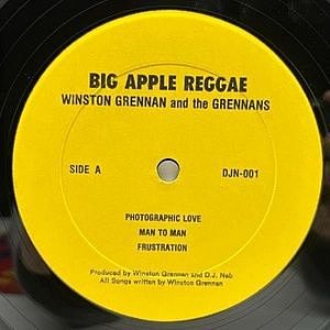 WINSTON GRENNAN / Winston Grennan's Big Apple Reggae (LP